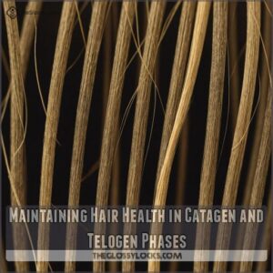 Maintaining Hair Health in Catagen and Telogen Phases