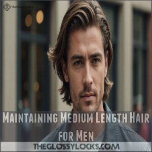 Maintaining Medium Length Hair for Men