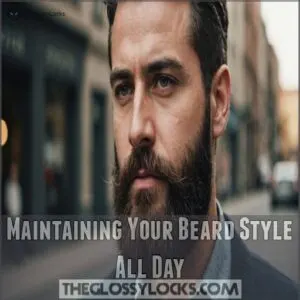 Maintaining Your Beard Style All Day