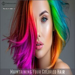 Maintaining Your Colored Hair