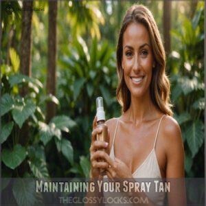 Maintaining Your Spray Tan