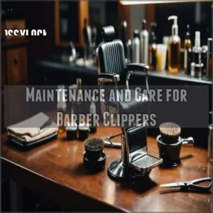 Maintenance and Care for Barber Clippers