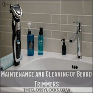 Maintenance and Cleaning of Beard Trimmers