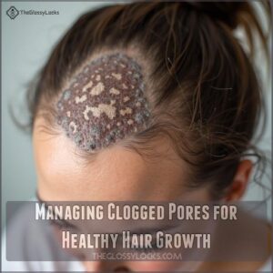 Managing Clogged Pores for Healthy Hair Growth