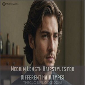 Medium Length Hairstyles for Different Hair Types