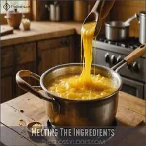 Melting The Ingredients Melting The Ingredients