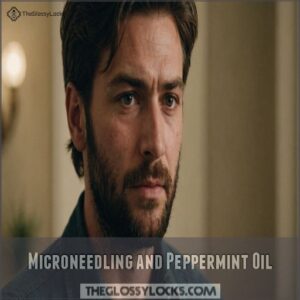 Microneedling and Peppermint Oil