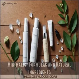 Minimalist Formulas and Natural Ingredients