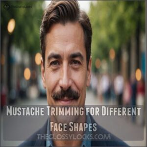 Mustache Trimming for Different Face Shapes