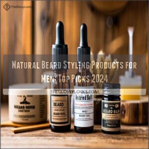 natural beard styling products for men