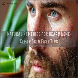 natural remedies for beard acne