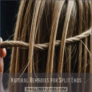 Natural Remedies for Split Ends