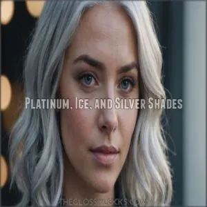 Platinum, Ice, and Silver Shades