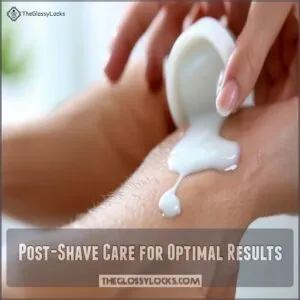 Post-Shave Care for Optimal Results