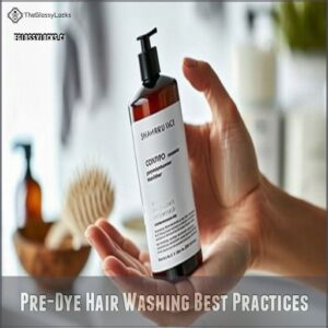 Pre-Dye Hair Washing Best Practices