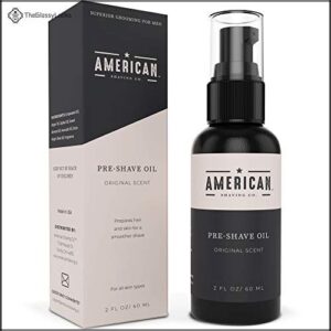 Pre-Shave Oil for Effortless, Smooth