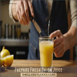 Prepare Fresh Onion Juice