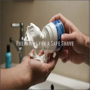 Preparing for a Safe Shave