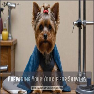 Preparing Your Yorkie for Shaving