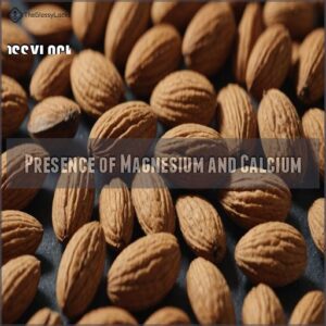 Presence of Magnesium and Calcium