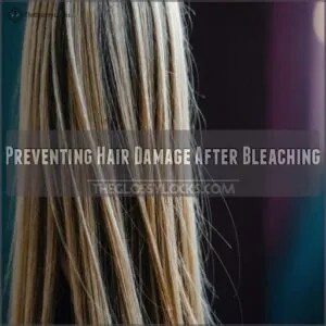 Preventing Hair Damage After Bleaching