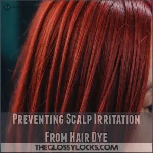 Preventing Scalp Irritation From Hair Dye