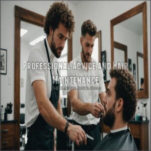 Professional Advice and Hair Maintenance