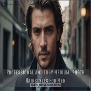 Professional and Edgy Medium Length Hairstyles for Men