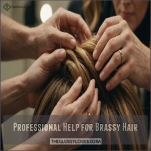 Professional Help for Brassy Hair