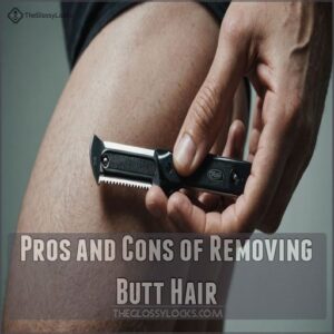 Pros and Cons of Removing Butt Hair