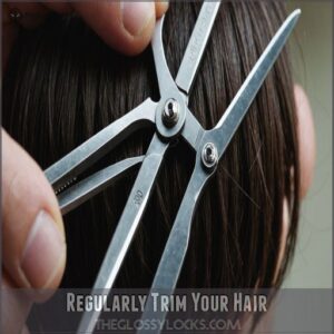 Regularly Trim Your Hair