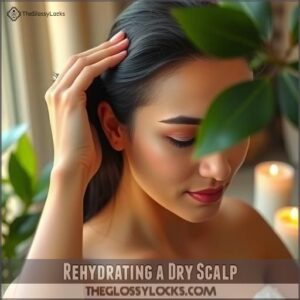 Rehydrating a Dry Scalp