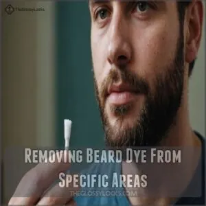 Removing Beard Dye From Specific Areas Removing Beard Dye From Specific Areas