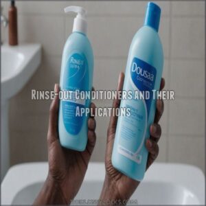 Rinse-out Conditioners and Their Applications