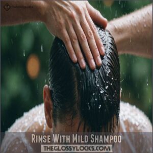 Rinse With Mild Shampoo