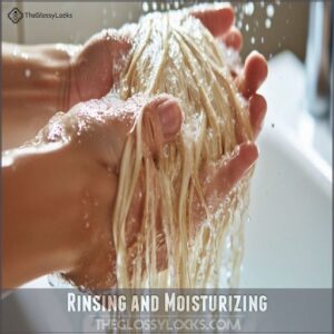 Rinsing and Moisturizing