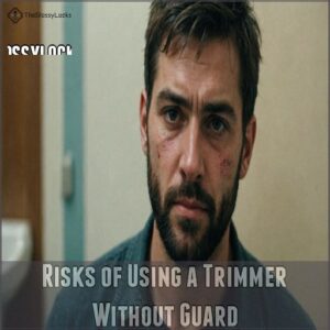 Risks of Using a Trimmer Without Guard