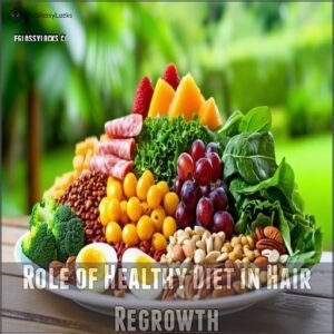 Role of Healthy Diet in Hair Regrowth