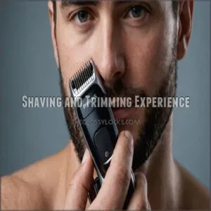 Shaving and Trimming Experience