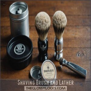 Shaving Brush and Lather