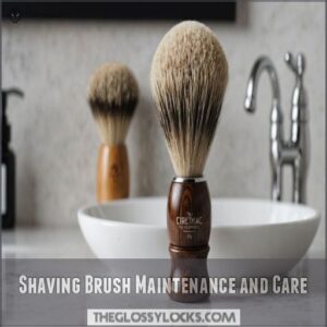 Shaving Brush Maintenance and Care