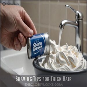 Shaving Tips for Thick Hair