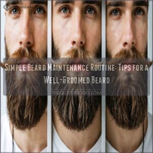 simple beard maintenance routine at home