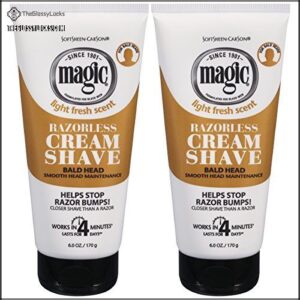 SoftSheen-Carson Magic Razorless Shaving Cream,