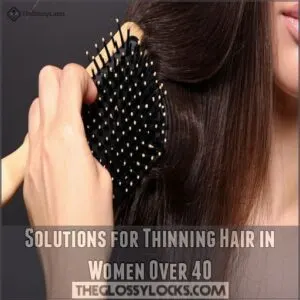 Solutions for Thinning Hair in Women Over 40