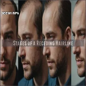 Stages of a Receding Hairline