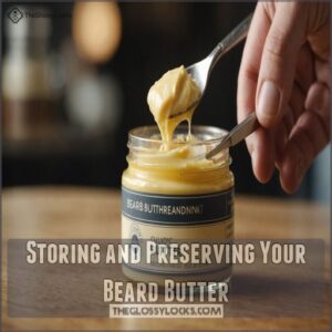 Storing and Preserving Your Beard Butter