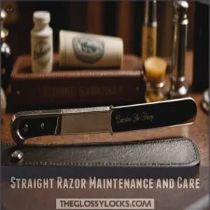 Straight Razor Maintenance and Care