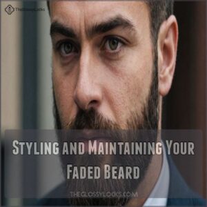 Styling and Maintaining Your Faded Beard