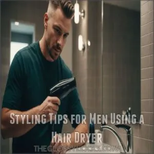 Styling Tips for Men Using a Hair Dryer